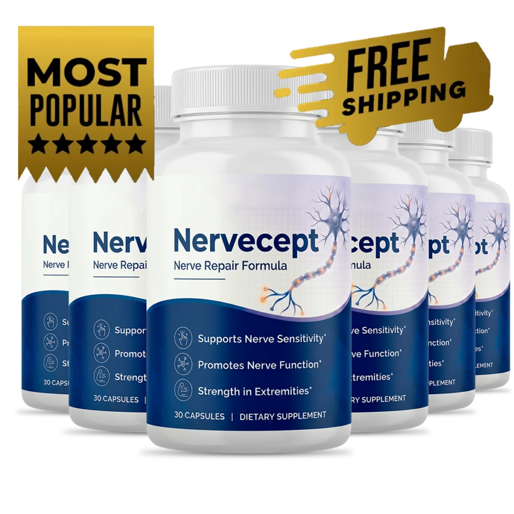 Nervecept 6-bottle nerve repair kit